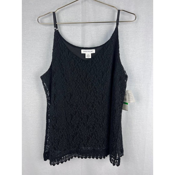 Skye's the Limit Tops - NEW Skye's The Limit Black Lace Cami Camisole Tank Top